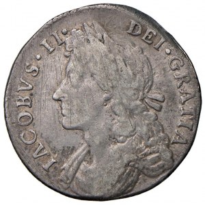 Foreign coins - INGHILTERRA James II (1685-1688) Shilling 168...