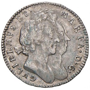 Foreign coins - INGHILTERRA William e Mary (1689-1694) 3 penc...