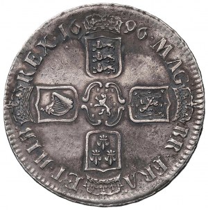 Foreign coins - ENGLAND William III (1694-1702) Crown 169...