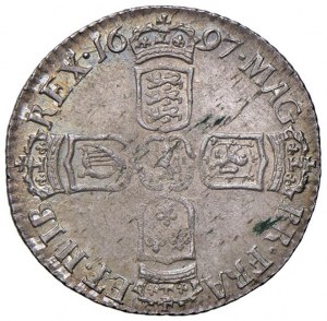 Foreign coins - ENGLAND William III (1694-1702) 6 Pence 1...