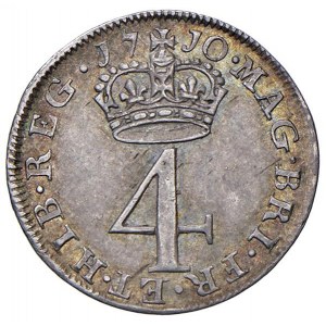 Foreign coins - INGHILTERRA Anna (1702-1714) 4 pence 1710 - S...