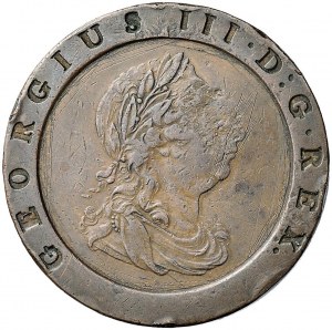 Foreign coins - ENGLAND George III (1760-1820) 2 Pence 1...