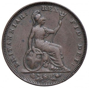 Foreign coins - ENGLAND George IV (1820-1830) Farthing 1...