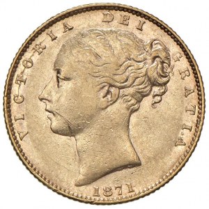 Foreign coins - ENGLAND Victoria (1837-1901) Pound 187...