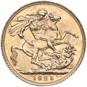 Foreign coins - ENGLAND George V (1910-1936) Sterling 19...