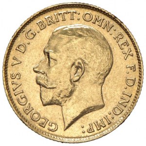 Foreign coins - INGHILTERRA Giorgio V (1910-1936) Mezza sterl...