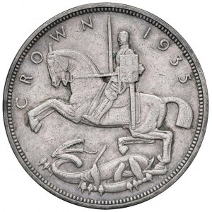 Foreign coins - INGHILTERRA Giorgio V (1910-1936) Corona 1935...