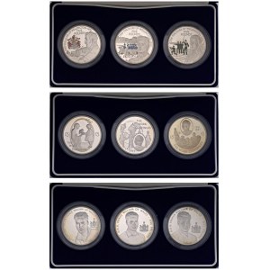 Foreign coins - INGHILTERRA Elizabeth II, lotto di 3 confezio...