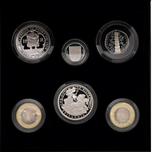 Foreign coins - INGHILTERRA Elizabeth II, Family Silver Proo...
