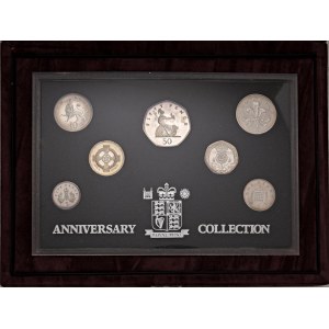 Foreign coins - INGHILTERRA Elizabeth II, All Change, 25th A...