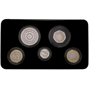 Foreign coins - INGHILTERRA Elizabeth II, Piedfort Collectio...