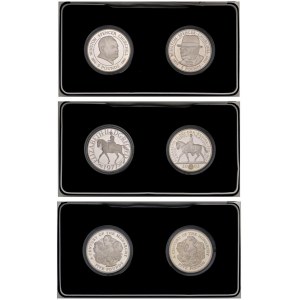 Foreign coins - INGHILTERRA Elizabeth II, lotto di 3 confezio...