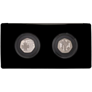 Foreign coins - INGHILTERRA Elizabeth II, lotto di 3 confezio...