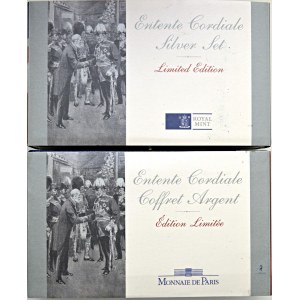 Foreign coins - INGHILTERRA Elizabeth II, lotto di 3 confezio...