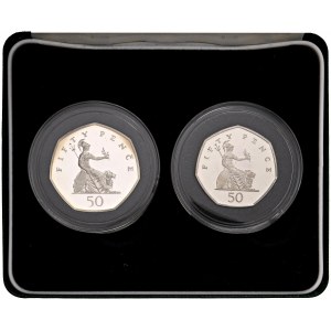 Foreign coins - INGHILTERRA Elizabeth II, lotto di 3 confezio...
