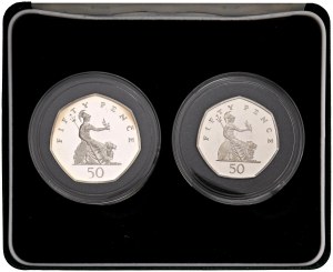 Foreign coins - ENGLAND Elizabeth II, lot of 3 packs...