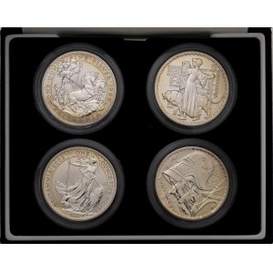 Foreign coins - INGHILTERRA Elizabeth II, lotto di 2 confezio...