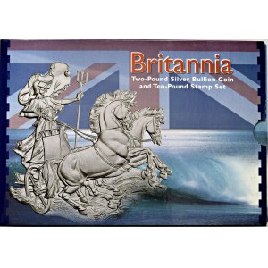 Foreign coins - INGHILTERRA Elizabeth II, lotto di 2 confezio...