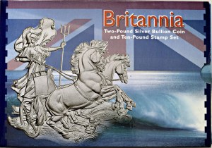 Foreign coins - ENGLAND Elizabeth II, lot of 2 packs...