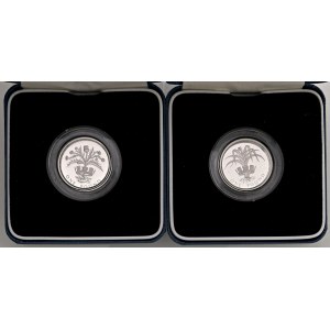 Foreign coins - INGHILTERRA Elizabeth II, lotto di 4 confezio...