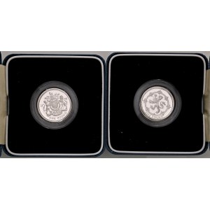 Foreign coins - INGHILTERRA Elizabeth II, lotto di 4 confezio...