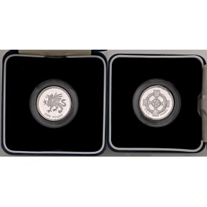 Foreign coins - INGHILTERRA Elizabeth II, lotto di 4 confezio...