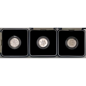 Foreign coins - INGHILTERRA Elizabeth II, lotto di 5 confezio...