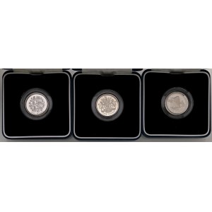 Foreign coins - INGHILTERRA Elizabeth II, lotto di 5 confezio...