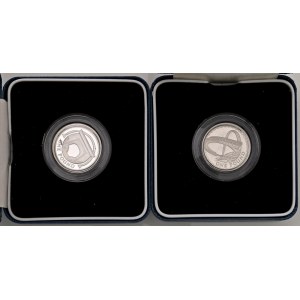 Foreign coins - INGHILTERRA Elizabeth II, lotto di 5 confezio...
