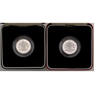 Foreign coins - INGHILTERRA Elizabeth II, lotto di 5 confezio...
