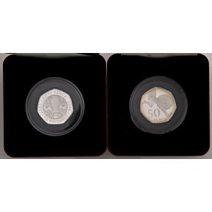 Foreign coins - INGHILTERRA Elizabeth II, lotto di 4 confezio...