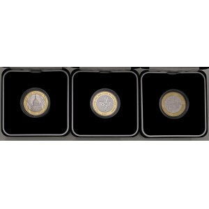 Foreign coins - INGHILTERRA Elizabeth II, lotto di 5 confezio...