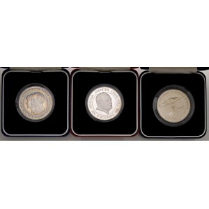 Foreign coins - INGHILTERRA Elizabeth II, lotto di 5 confezio...