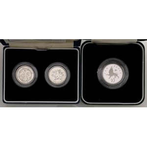 Foreign coins - INGHILTERRA Elizabeth II, lotto di 4 confezio...