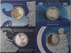 Foreign coins - ENGLAND Elizabeth II, lot of 6 packs...