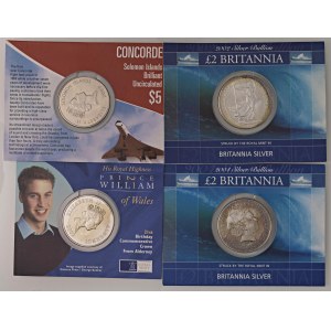 Foreign coins - INGHILTERRA Elizabeth II, lotto di 6 confezio...