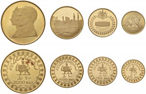 Foreign coins - IRAN Mohammad Reza (1941-1979) 2.000, 1.000, ...