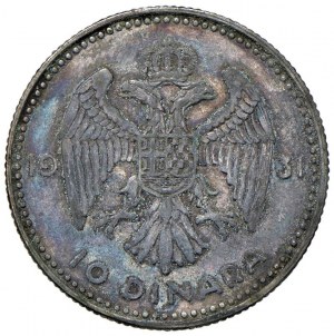Foreign coins - JUGOSLAVIA Alexander I (1929-1934) 10 Dinara...