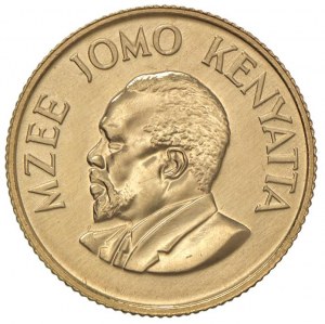 Foreign coins - KENYA 100 Shilling 1966 - KM 7 AU (g 7.76)...