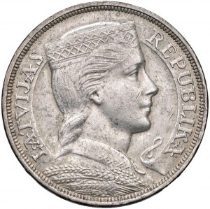 Foreign coins - LATVIA 5 Sides 1931 - KM 9 AG (g 25.00) Graf...