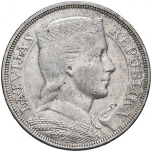 Foreign coins - LATVIA 5 Sides 1932 - KM 9 AG (g 25.00)...