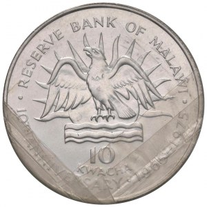 Foreign coins - MALAWI 10 Kwacha 1975 - KM 14 AG (g 28.28) In...