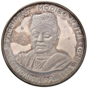 Foreign coins - MALI 10 Francs 1960 - KM 1 AG (g 25.00) Sigi...