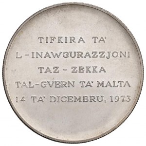 Foreign coins - MALTA Medal 1973 commemorating the inauguration of the...