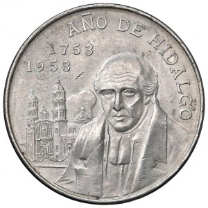 Foreign coins - MESSICO 5 Pesos 1953 - KM 468 AG (g 27,75)...