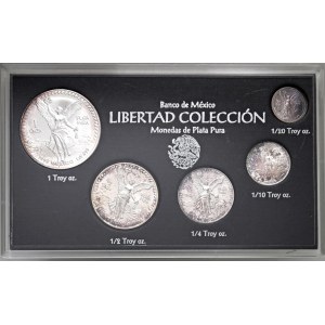 Foreign coins - MESSICO Set Libertad Colección 1992 - AG Lo...