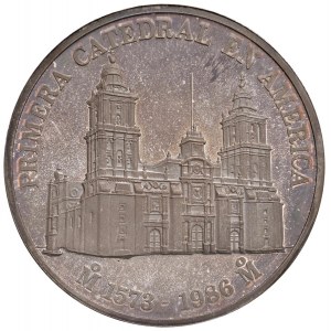 Foreign coins - MESSICO Medaglia 1986 - AG (g 155 - 65 mm) In...