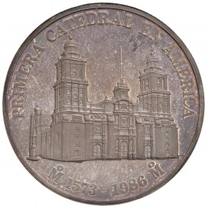 Foreign coins - MEXICO Medal 1986 - AG (g 155 - 65 mm) In...