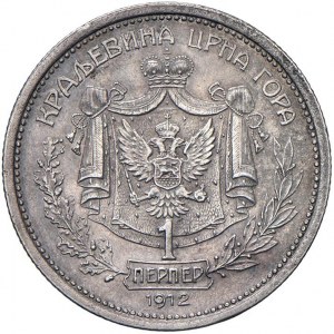Foreign coins - MONTENEGRO Nicola I (1910-1918) Perper 1912 -...