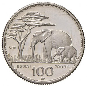Foreign coins - NAMIBIA 100 Rand 1987 Essai - KM X2 AG (g 5,0...